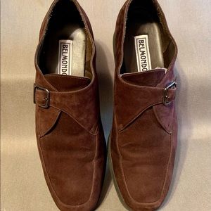 Final price! 11M Brown Suede Buckled Loafer